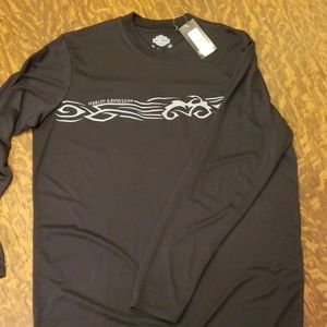 Harley-Davidson long sleeve tech shirt NWT